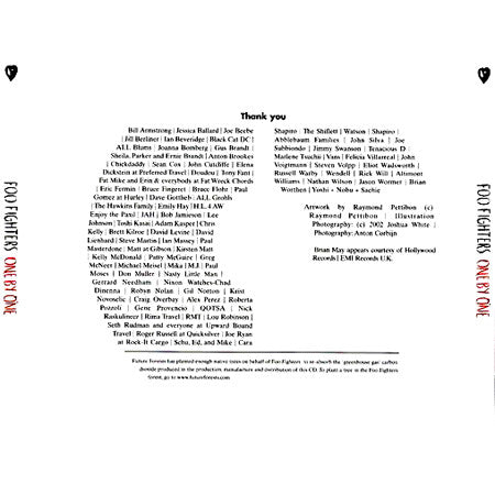 Fo Fighters - One By One